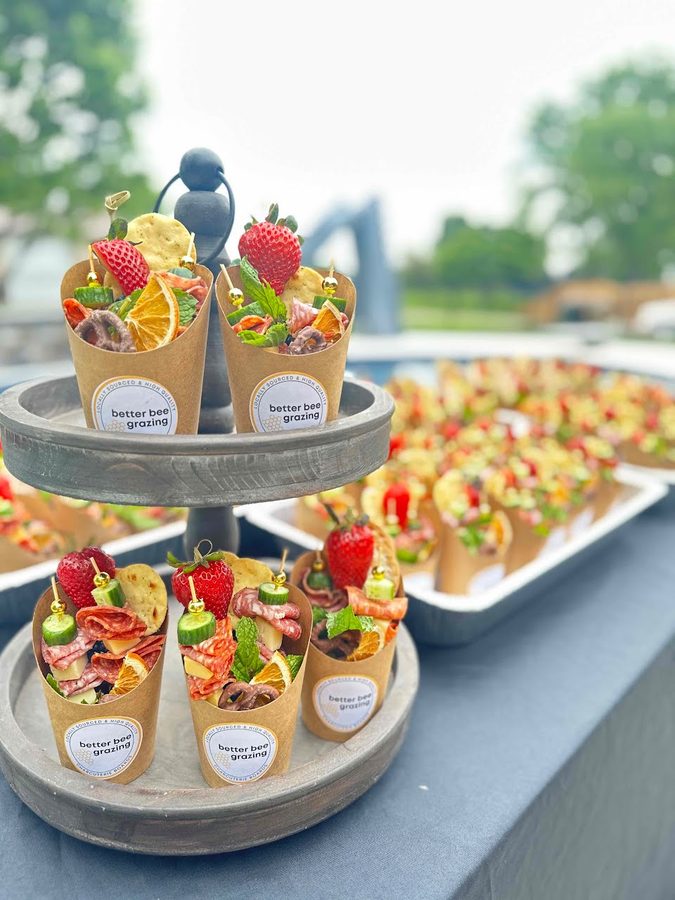 Branded grazing cones